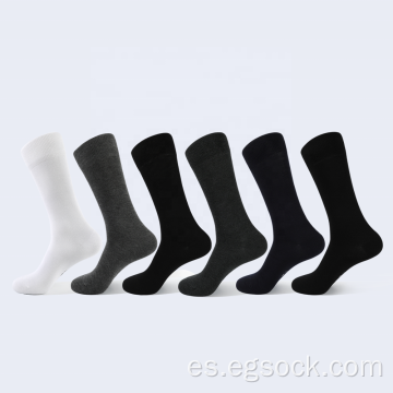 Calcetines de vestir de bambú para hombre-M6